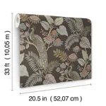 A-Street Prints Geneva - Chocolate Wallpaper | Buy Online A-Street Prints Geneva wallpaper, color Chocolate, SKU 4173-27647