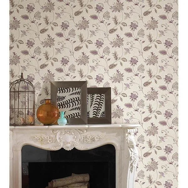 A-Street Prints Georgette wallpaper, color Burgundy, SKU 2657-22208