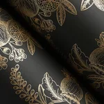 A-Street Prints Gerty - Gold Wallpaper | Buy Online A-Street Prints Gerty wallpaper, color Gold, SKU 4173-27635
