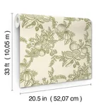 A-Street Prints Gerty - Green Wallpaper | Buy Online A-Street Prints Gerty wallpaper, color Green, SKU 4173-27636