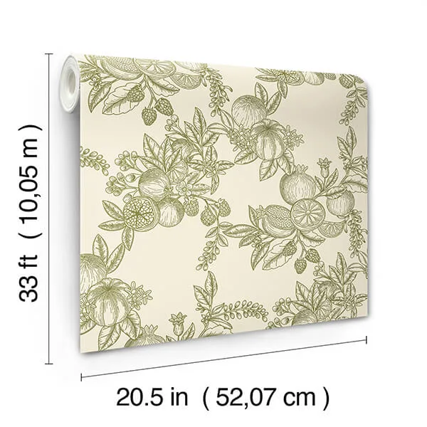 A-Street Prints Gerty - Green Wallpaper | Buy Online A-Street Prints Gerty wallpaper, color Green, SKU 4173-27636