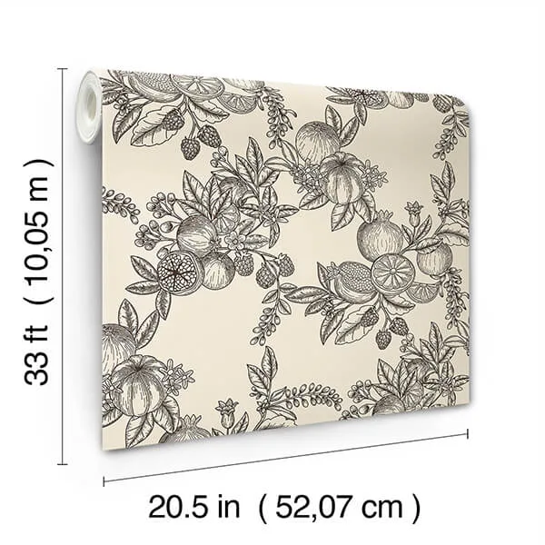 A-Street Prints Gerty - Black Wallpaper | Buy Online A-Street Prints Gerty wallpaper, color Black, SKU 4173-27637