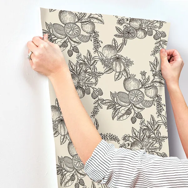 A-Street Prints Gerty - Black Wallpaper | Buy Online A-Street Prints Gerty wallpaper, color Black, SKU 4173-27637