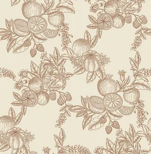 A-Street Prints Gerty wallpaper, color Copper, SKU 4173-27638