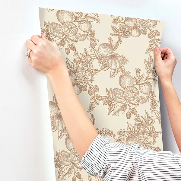 A-Street Prints Gerty - Copper Wallpaper | Buy Online A-Street Prints Gerty wallpaper, color Copper, SKU 4173-27638
