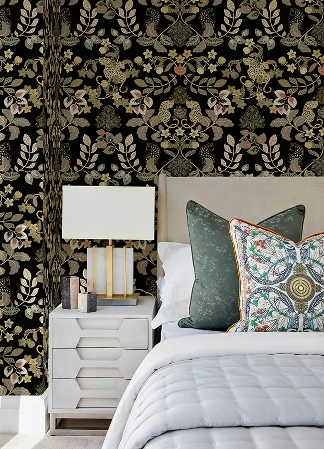 A-Street Prints Getty - Black Wallpaper | Buy Online A-Street Prints Getty wallpaper, color Black, SKU 4034-72131