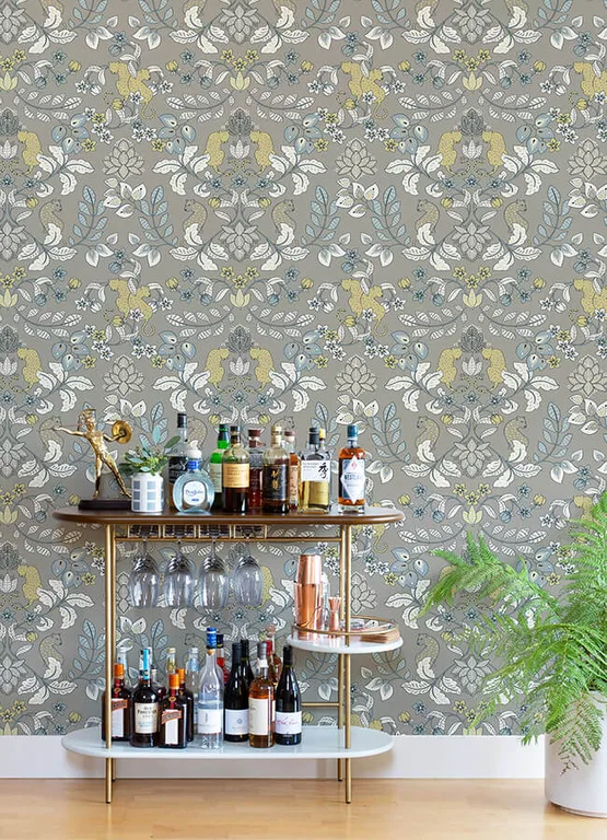 A-Street Prints Getty wallpaper, color Grey, SKU 4034-72134
