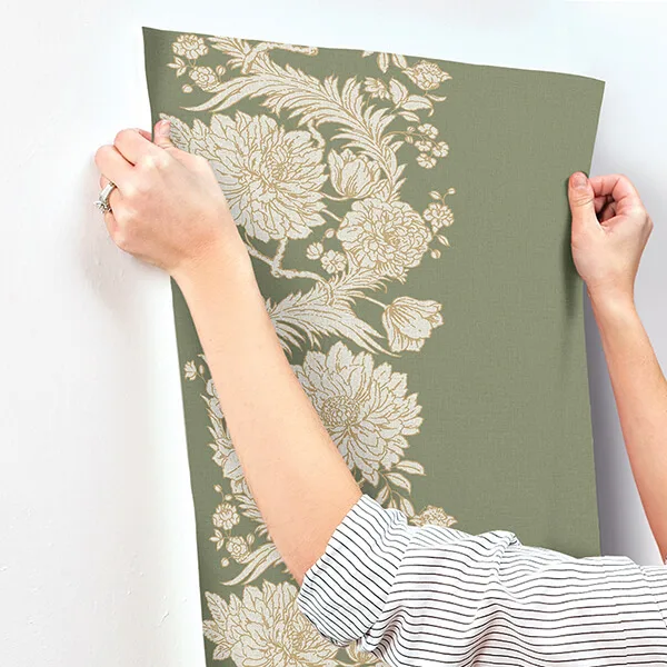 A-Street Prints Gisela - Green Wallpaper | Buy Online A-Street Prints Gisela wallpaper, color Green, SKU 4173-27639