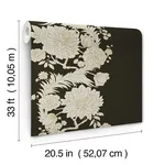 A-Street Prints Gisela - Black Wallpaper | Buy Online A-Street Prints Gisela wallpaper, color Black, SKU 4173-27641