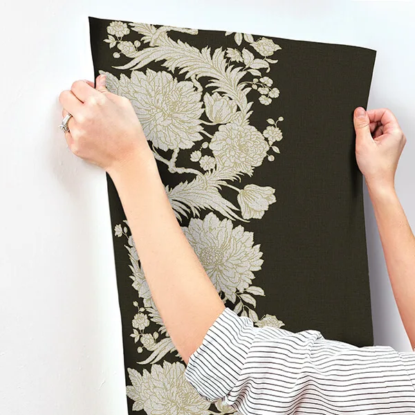 A-Street Prints Gisela - Black Wallpaper | Buy Online A-Street Prints Gisela wallpaper, color Black, SKU 4173-27641
