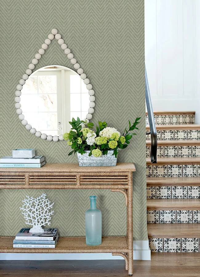 A-Street Prints Glynn - Green Wallpaper | Buy Online A-Street Prints Glynn wallpaper, color Green, SKU 4122-27043