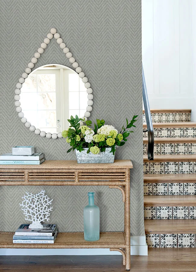A-Street Prints Glynn - Sterling Wallpaper | Buy Online A-Street Prints Glynn wallpaper, color Sterling, SKU 4122-27042
