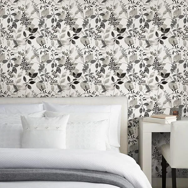 A-Street Prints Gossamer wallpaper, color Black, SKU 2716-23866
