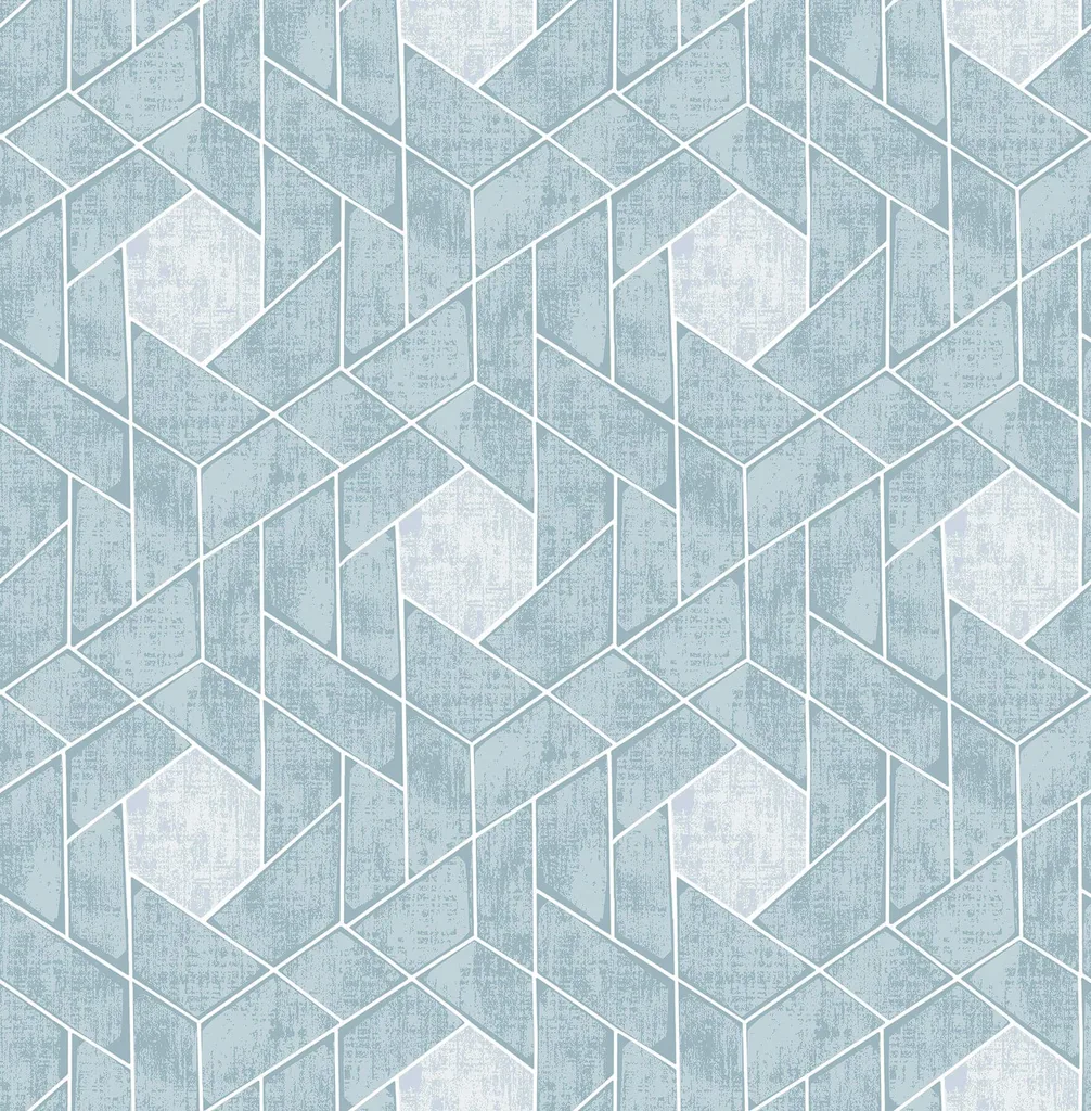 A-Street Prints Granada wallpaper, color Aqua, SKU 2964-25904
