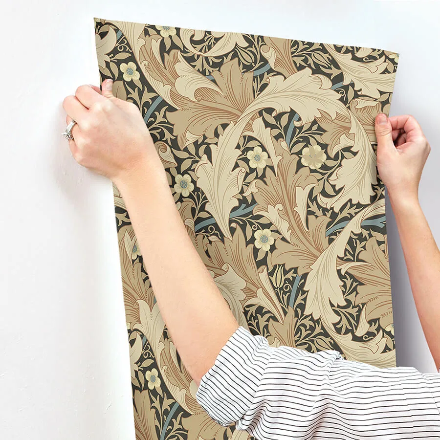 A-Street Prints Granville - Apricot Wallpaper | Buy Online A-Street Prints Granville wallpaper, color Apricot, SKU 4153-82015