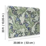 A-Street Prints Granville - Green Wallpaper | Buy Online A-Street Prints Granville wallpaper, color Green, SKU 4153-82014