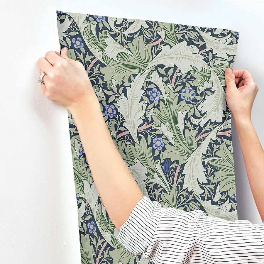 A-Street Prints Granville - Green Wallpaper | Buy Online A-Street Prints Granville wallpaper, color Green, SKU 4153-82014