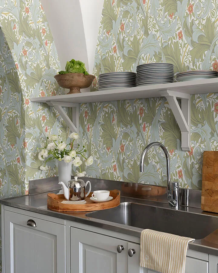 A-Street Prints Granville wallpaper, color Olive, SKU 4153-82012