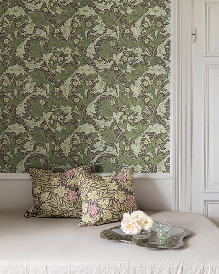 A-Street Prints Granville wallpaper, color Plum, SKU 4153-82013