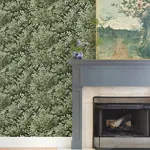 A-Street Prints Greenwood wallpaper, color Dark Green, SKU 4147-80004