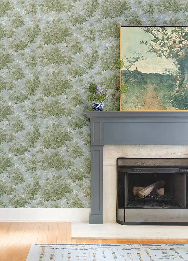 A-Street Prints Greenwood - Light Blue Wallpaper | Buy Online A-Street Prints Greenwood wallpaper, color Light Blue, SKU 4147-80007