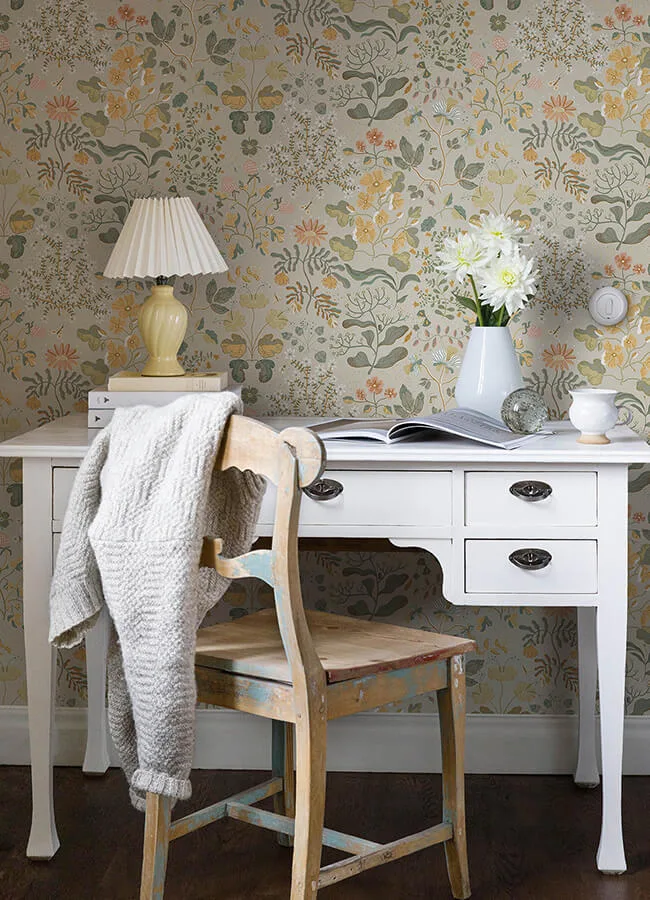 A-Street Prints Groh wallpaper, color Apricot, SKU 4143-22003