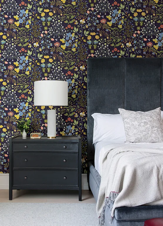 A-Street Prints Groh wallpaper, color Dark Blue, SKU 4143-22002