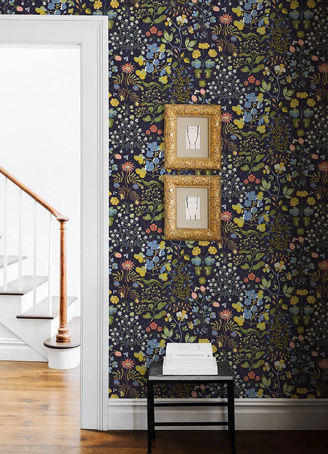 A-Street Prints Groh wallpaper, color Dark Blue, SKU 4143-22002