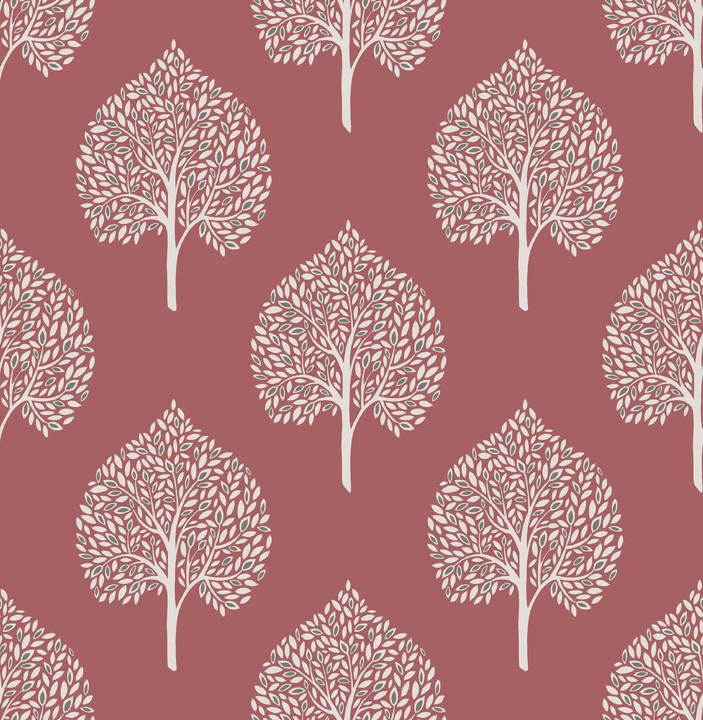A-Street Prints Grove wallpaper, color Coral, SKU 2702-22707