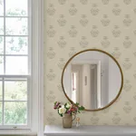 A-Street Prints Gullvie wallpaper, color Cream, SKU 4201-48006