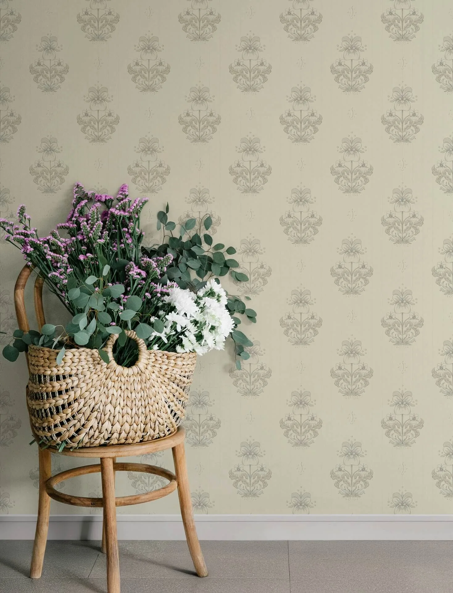 A-Street Prints Gullvie wallpaper, color Cream, SKU 4201-48006