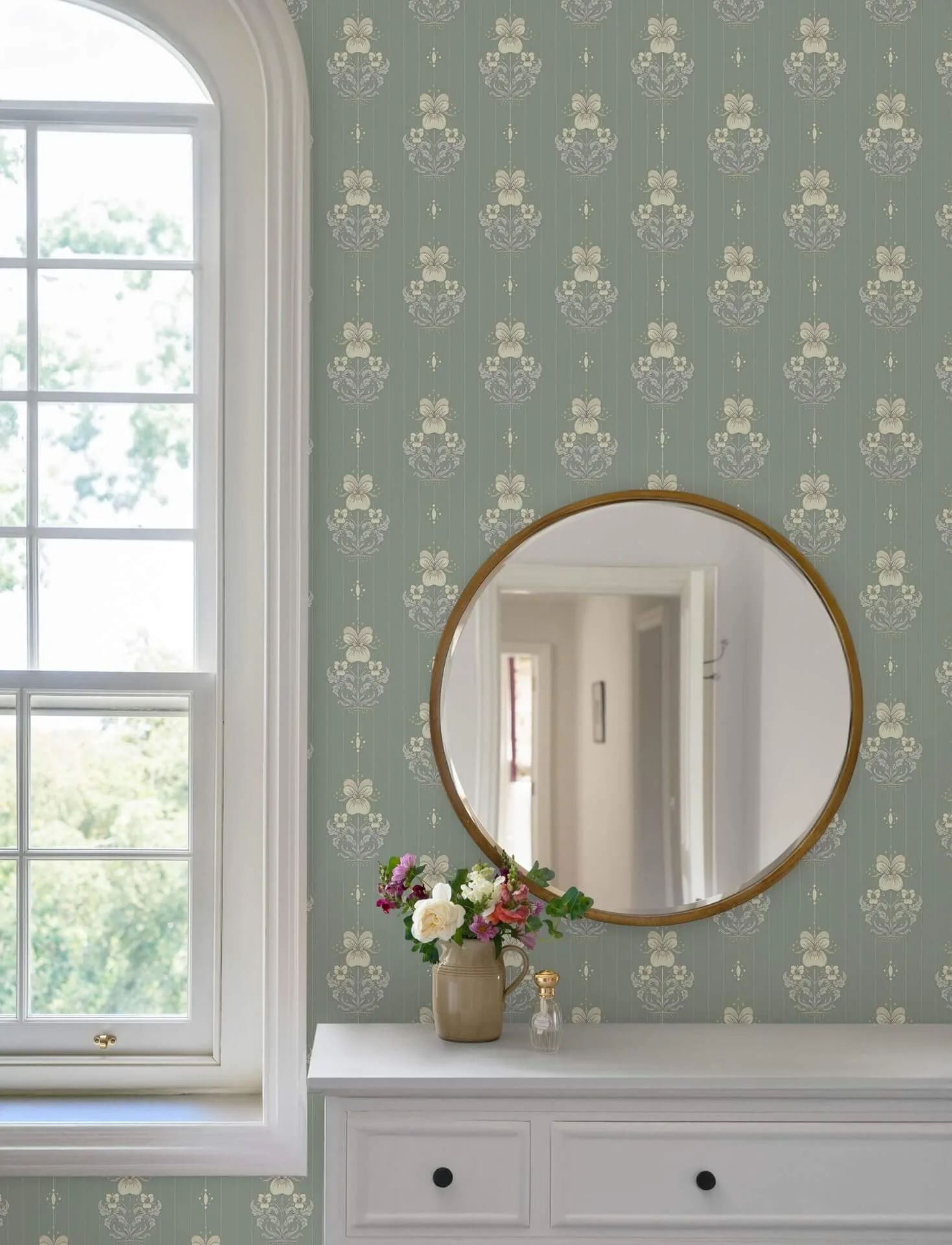 A-Street Prints Gullvie wallpaper, color Seafoam, SKU 4201-48007