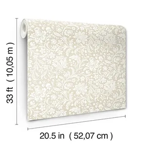 A-Street Prints Hague wallpaper, color Beige, SKU 4173-27625