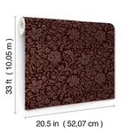 A-Street Prints Hague - Burgundy Wallpaper | Buy Online A-Street Prints Hague wallpaper, color Burgundy, SKU 4173-27627