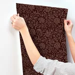 A-Street Prints Hague - Burgundy Wallpaper | Buy Online A-Street Prints Hague wallpaper, color Burgundy, SKU 4173-27627