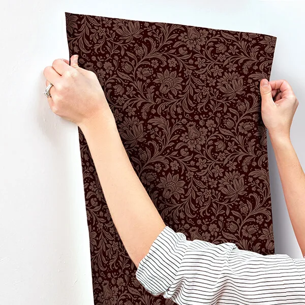 A-Street Prints Hague - Burgundy Wallpaper | Buy Online A-Street Prints Hague wallpaper, color Burgundy, SKU 4173-27627