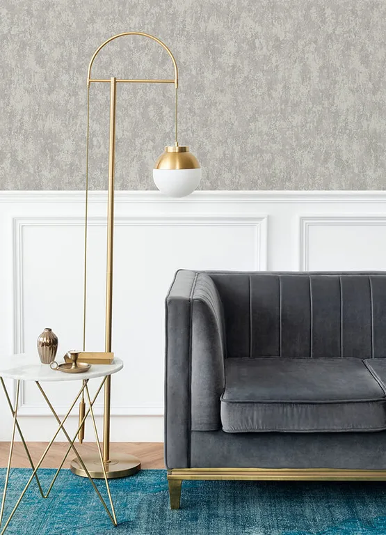 A-Street Prints Haliya wallpaper, color Silver, SKU 4105-86661