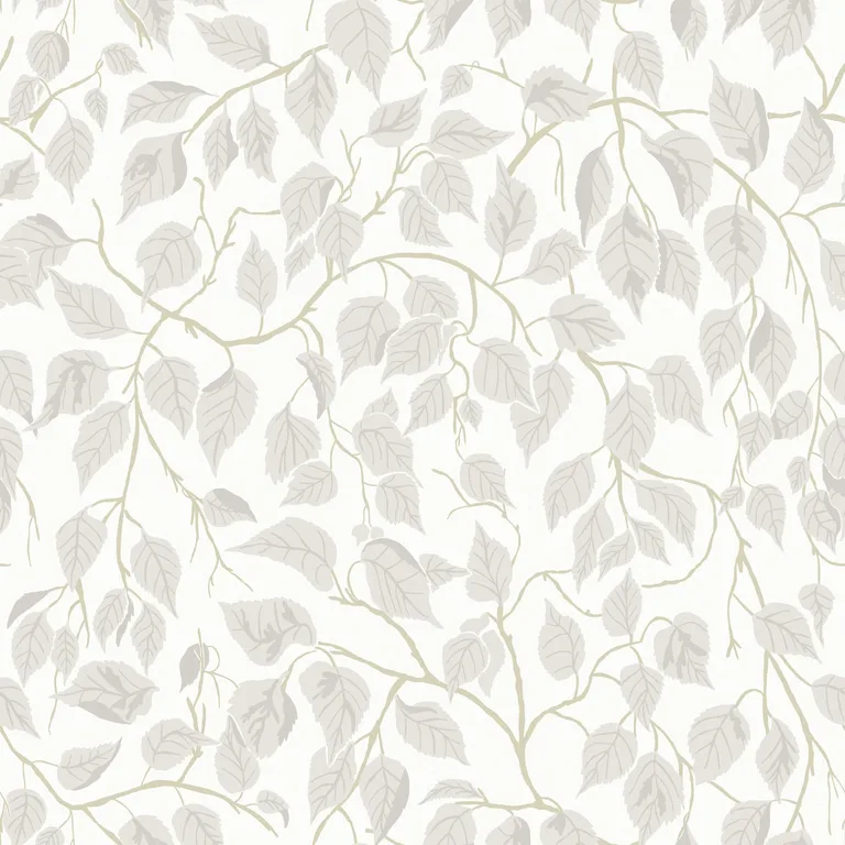 A-Street Prints Hängbjörk wallpaper, color Dove, SKU 4201-20106