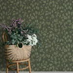 A-Street Prints Hängbjörk - Evergreen Wallpaper | Buy Online A-Street Prints Hängbjörk wallpaper, color Evergreen, SKU 4201-20108
