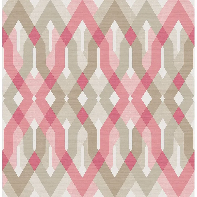 A-Street Prints Harbour wallpaper, color Pink, SKU 2656-004041
