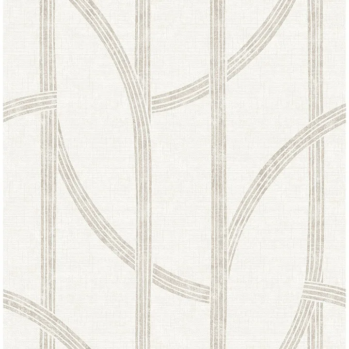 A-Street Prints Harlow wallpaper, color Champagne, SKU 4141-27140