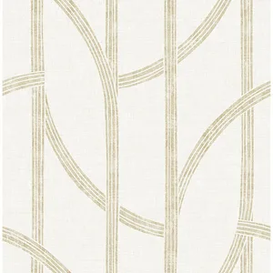 A-Street Prints Harlow wallpaper, color Gold, SKU 4141-27139