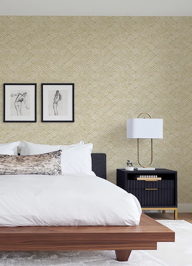 A-Street Prints Helene - Gold Wallpaper | Buy Online A-Street Prints Helene wallpaper, color Gold, SKU 4105-86622