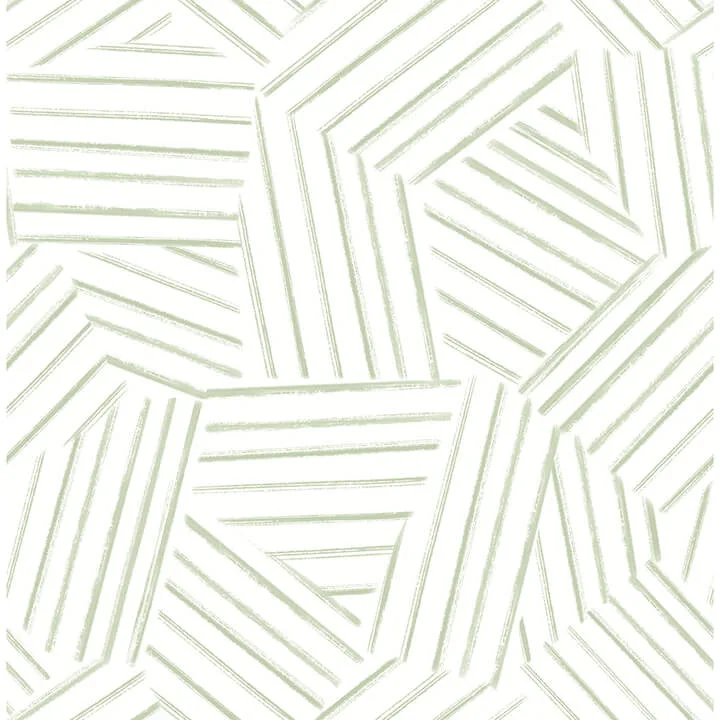 A-Street Prints Helene wallpaper, color Sage, SKU 4121-26900