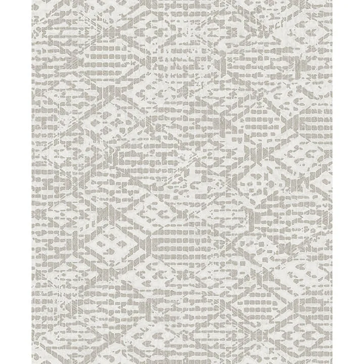 A-Street Prints Helene wallpaper, color Silver, SKU 4105-86620