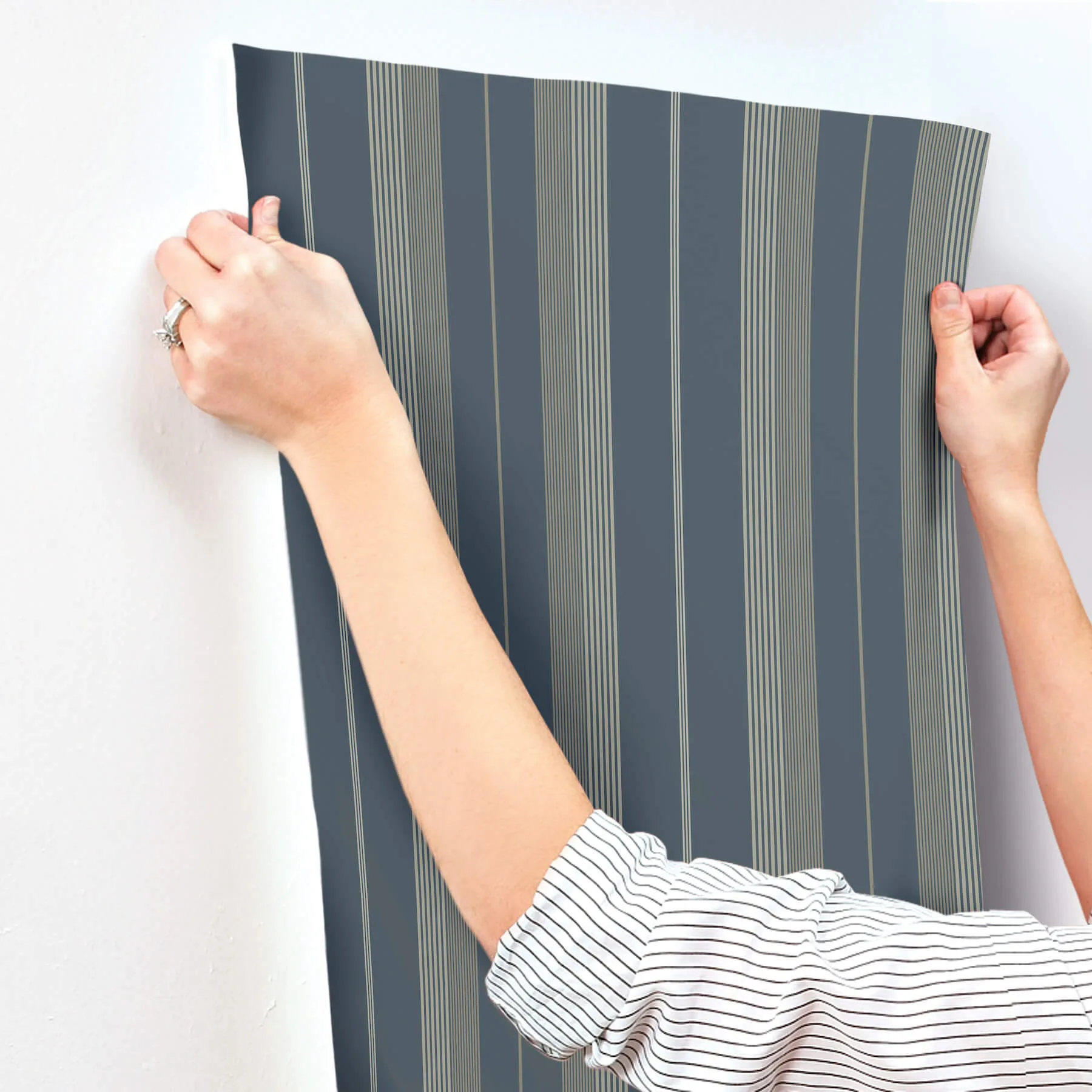 A-Street Prints Herrgård - Navy Wallpaper | Buy Online A-Street Prints Herrgård wallpaper, color Navy, SKU 4201-20120