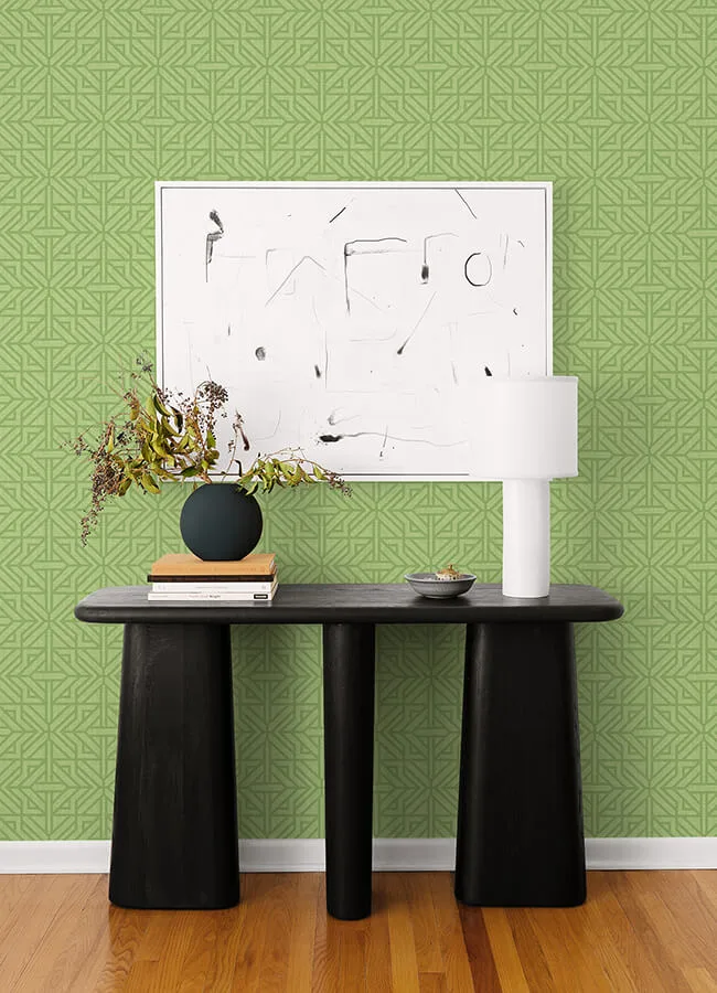 A-Street Prints Hesper wallpaper, color Green, SKU 4121-26927