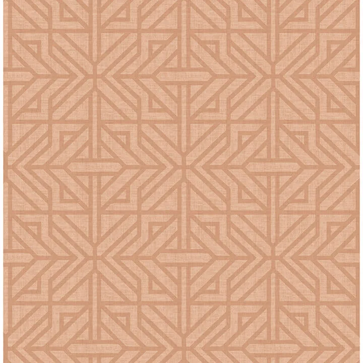 A-Street Prints Hesper wallpaper, color Rust, SKU 4121-26930