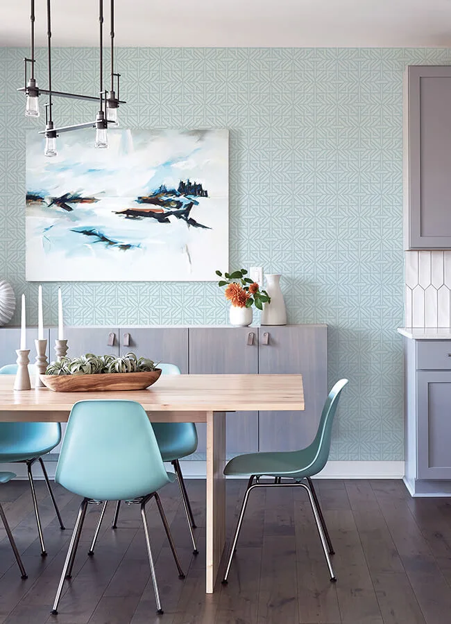 A-Street Prints Hesper wallpaper, color Sky Blue, SKU 4121-26932