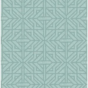 A-Street Prints Hesper wallpaper, color Teal, SKU 4121-26928